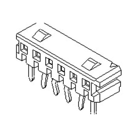 Molex Board To Board & Mezzanine Connectors 11Ckt R/A B-B Hous A Kt R/A B-B Hous Ass 524181110